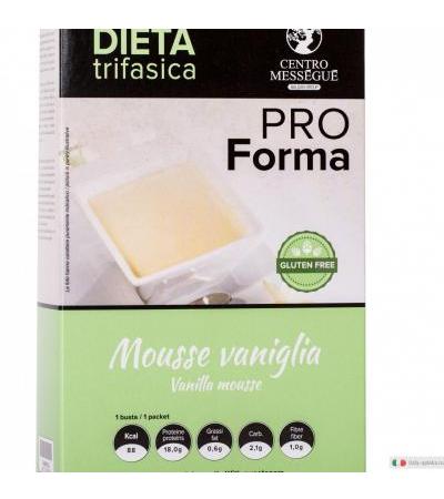 Centro Messegue Dieta Trifasica Pro Forma Mousse alla Vaniglia 3 buste
