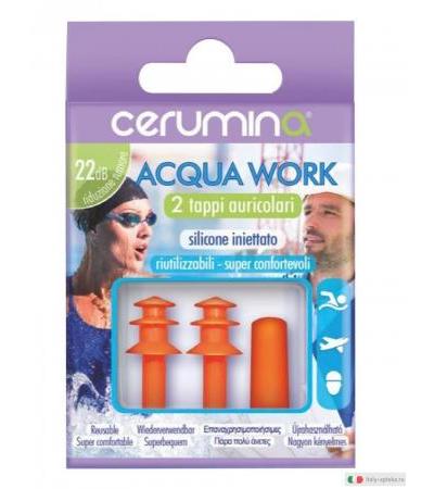 Cerumina Acqua Work 2 tappi auricolari