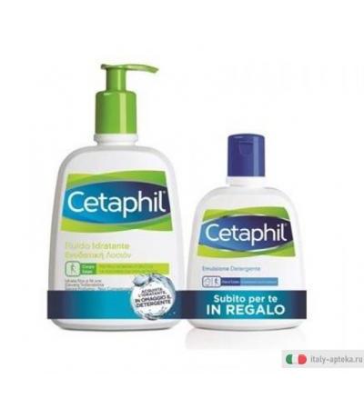 Cetaphil Fluido Idratante 470ml +IN OMAGGIO Cetaphil Emulsione Detergente 250ml