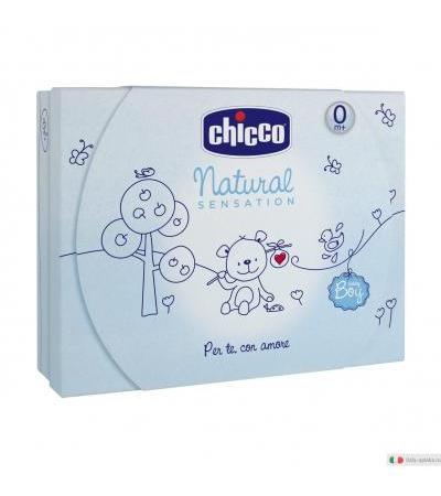 Chicco Natural Sensation Cofanetto regalo grande bimbo Shampoo, Bagnoschiuma e Acqua di Colonia 0m+