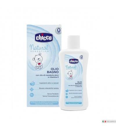 Chicco natural sensation Olio Bagno 0m+ detergente 200ml