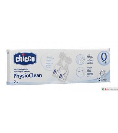 Chicco PhysioClean soluzione fisiologica 10 flaconcini da 2 ml