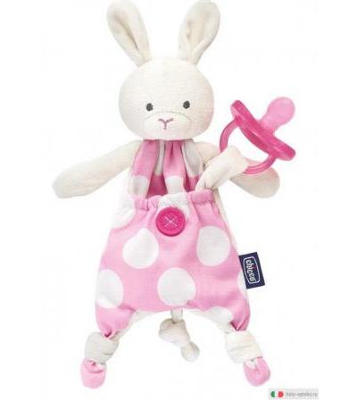 Chicco Pocket Friend 0m+ coniglietta rosa