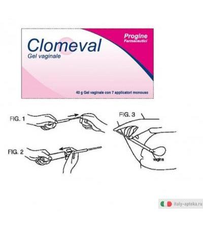 Clomeval Gel Vaginale utile per le infiammazioni 40g +7 applicatori