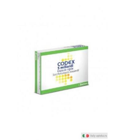 Codex 5 Miliardi 250 Mg 10 Capsule