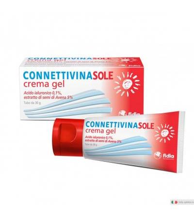 Connettivina Sole Crema gel scottature ed eritemi solari 30ml
