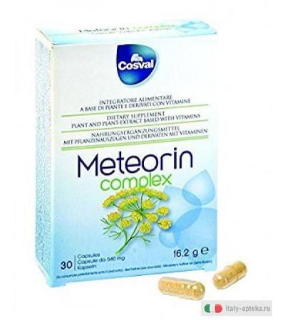 Cosval Meteorin Complex Integratore Alimentare Benessere Intestinale 30 compresse