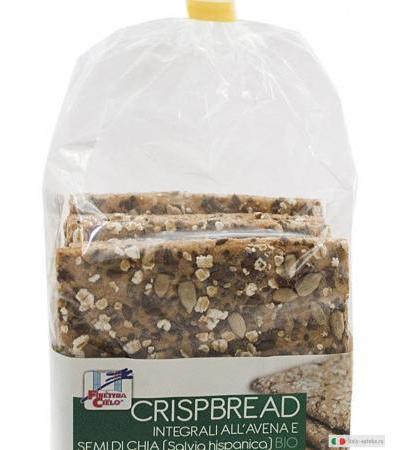Crispbread integrali all'avena e semi di chia Bio 200gr