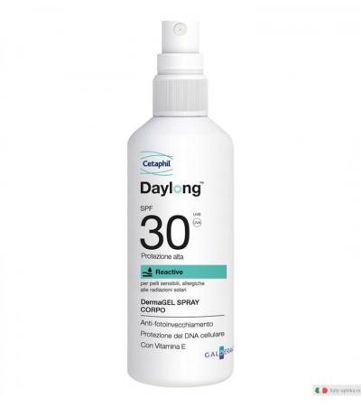 Daylong DermaGel spray corpo protezione alta SPF30 150ml