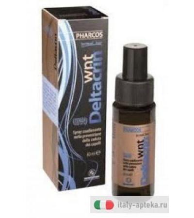 Deltatrin WNT Pharcos Spray Coadiuvante nella prevenzione della caduta dei capelli 60ml