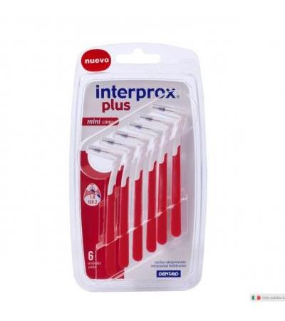 Dentaid Interprox Plus Miniconico Scovolino Rosso 1.00mm 6 pezzi