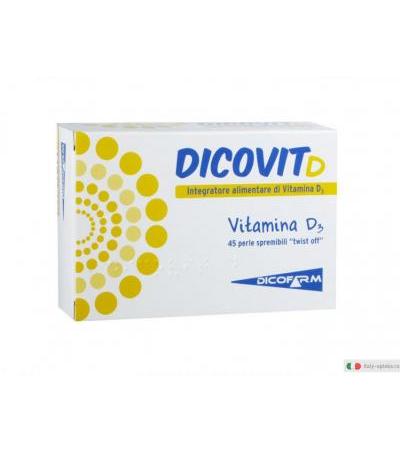 Dicovit D 45 perle Integratore alimentare di vitamina D3