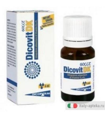 Dicovit DK integratore alimentare di vitamine 6ml