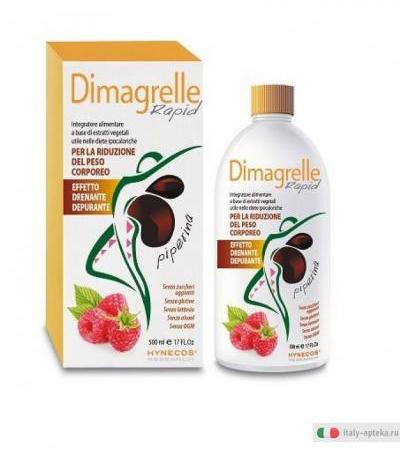 Dimagrelle Rapid Piperina integratore alimentare utile per la perdita del peso corporeo 500ml