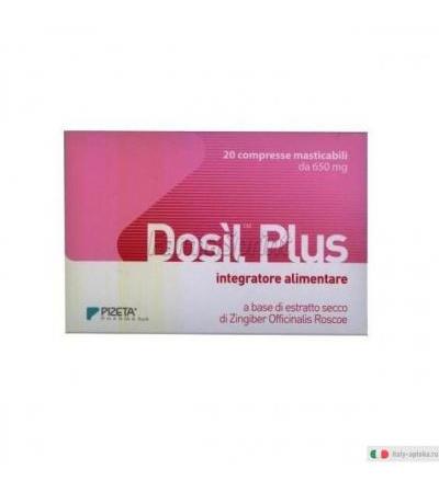 Dosil Plus Antinausea Disturbi Mestruali 20 compresse masticabili