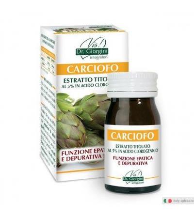 Dr. Giorgini Carciofo Estratto Titolato integratore alimentare utile per la funzionalità epatica 60 pastiglie