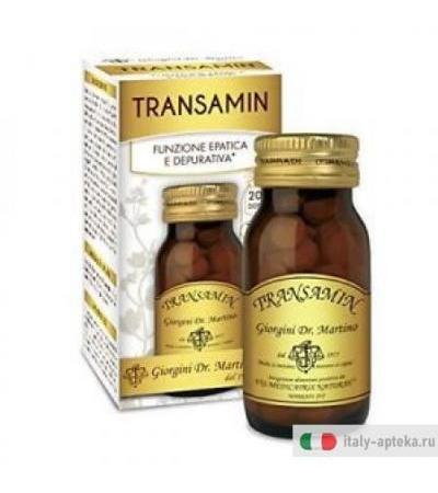 Dr. Giorgini Transamin utile per la funzionalità epatica 100 pastiglie