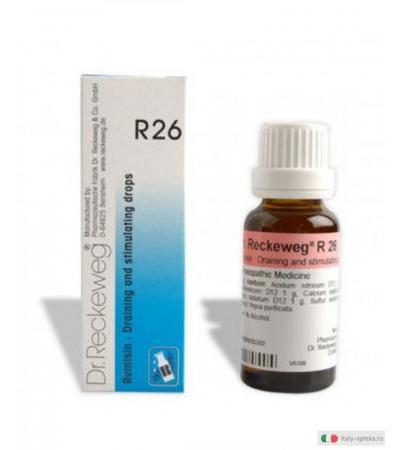 Dr. Reckeweg R26 gocce orali medicinale omeopatico 22ml