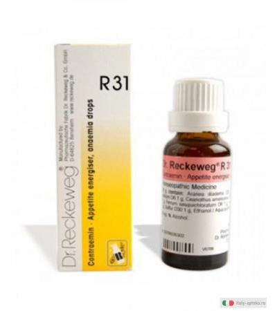 Dr. Reckeweg R31 gocce orali medicinale omeopatico 22ml
