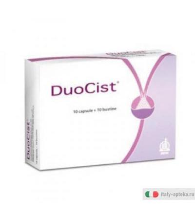 DuoCist benessere vie urinarie 10 capsule + 10 bustine