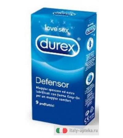 Durex Defensor ad elevato spessore 9 profilattici