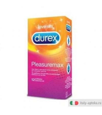 Durex Pleasuremax trasparenti e lubrificanti 12 profilattici