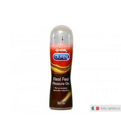 Durex Real feel pleasure gel per un contatto naturale e vellutato 50ml