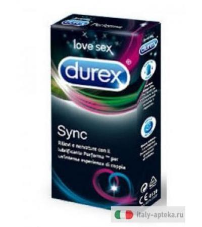 Durex Sync rilievi, nervature e il lubrificante Performa™ 12 profilattici