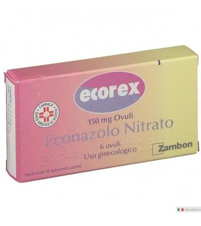 Ecorex 6 ovuli vaginali 150mg