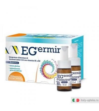 Egermina Fermenti Lattici 10 flaconcini