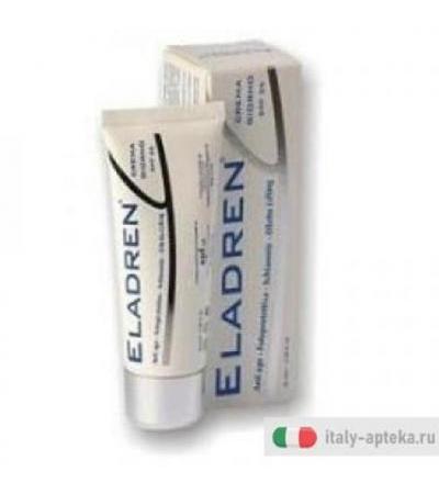 Eladren Crema Multiattiva per la pelle del viso per contrastare i segni dell'invecchiamento 75ml