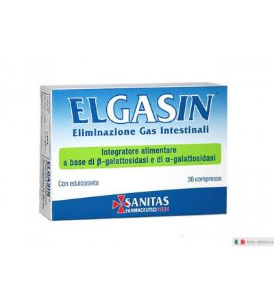 Elgasin eliminazione gas intestinali 30 compresse