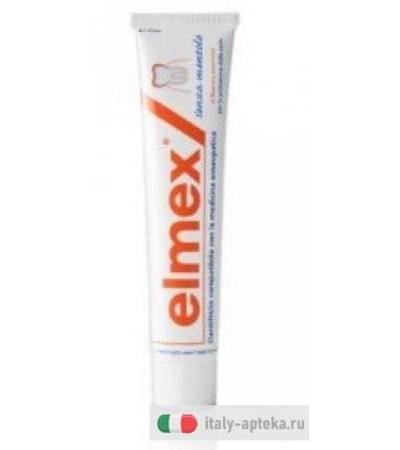 Elmex Dentifricio protezione carie senza mentolo 75ml