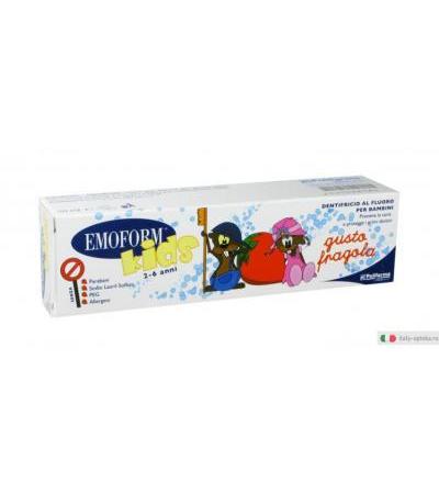 Emoform Kids Dentifricio per bambini 2-6 anni gusto fragola