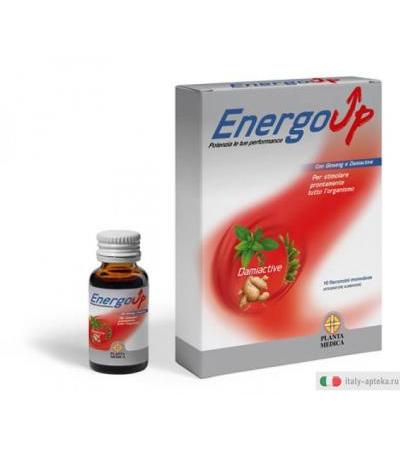 EnergoUp performance fisica e mentale 10 flaconcini monodose