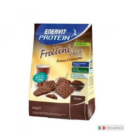 Enervit Frollini Dark 40-30-30 prima colazione Cacao 200g