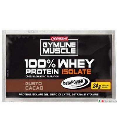Enervit Gymline Muscle 100% Whey Protein Isolate + Betaina Gusto Cacao
