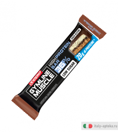 Enervit Gymline Muscle High Protein Bar 36% barretta gusto Choco Vaniglia 55g