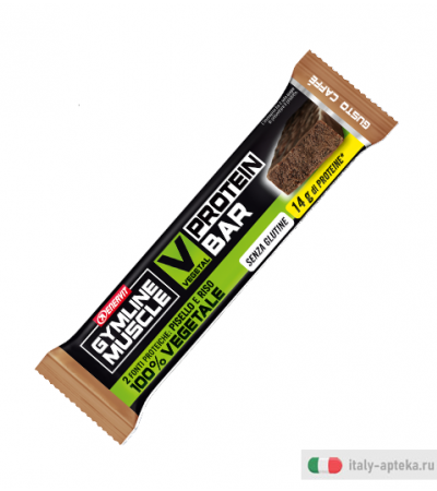 Enervit Gymline Muscle Protein Bar Vegetal barretta gusto Caffè 55g