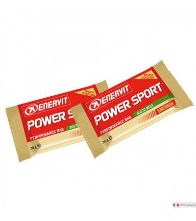 Enervit Power Sport barretta energetica gusto mela double 30g+30g