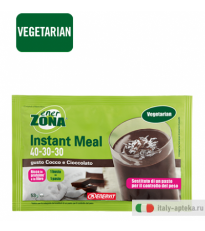 EnerZona Instant Meal 40-30-30 cocco e cioccolato 53 g