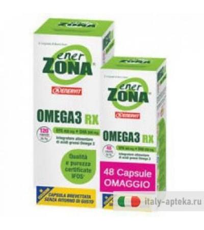 Enerzona Omega 3 RX 120 capsule +IN OMAGGIO 48 capsule