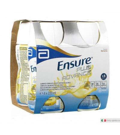 Ensure Plus Advance gusto banana 4x220 ml