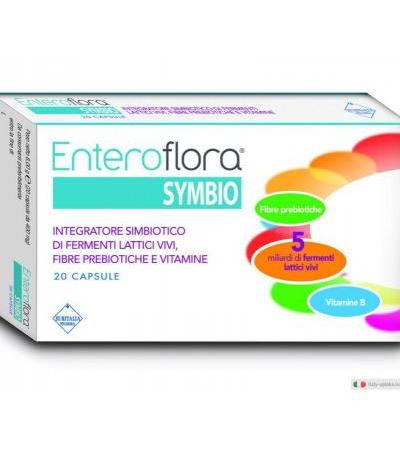 Enteroflora Symbio integratore di fermenti lattici 20 capsule