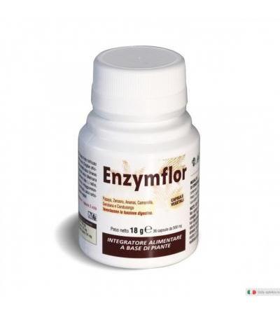 Enzymflor integratore alimentare utile per la funzionalità digestiva 36 capsule