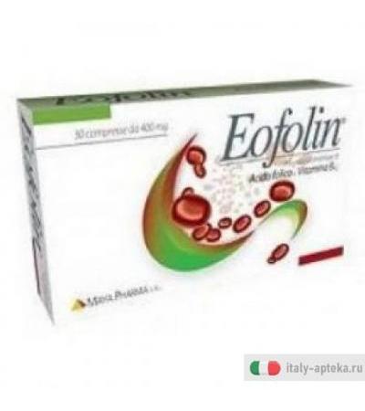 Eofolin integratore di acido folico e vitamina B12 30 compresse