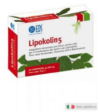 EOS Lipokolin5 colesterolo e lipidi 30 compresse