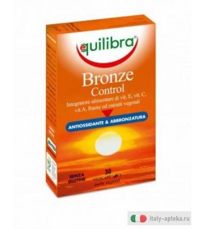Equilibra Bronze Control antiossidante e abbronzante 30 vegicaps soft