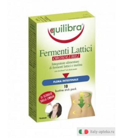 Equilibra Fermenti lattici orosolubili 10 bustine stick pack