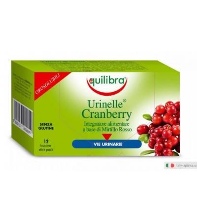 Equilibra Urinelle Cranberry integratore alimentare 12 bustine